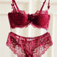 Lace bra set