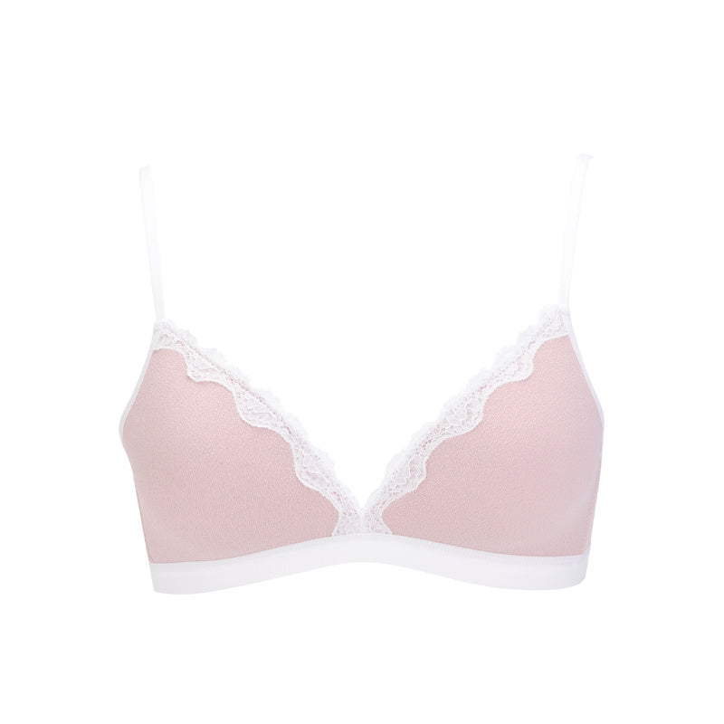 Bra lace triangle cup