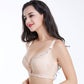 Thin bra with steel ring plus fat XL bra