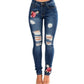 Ripped Jeans For Women Women Jeans Pencil Pants Denim Jeans