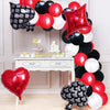 Balloon Party Decoration, Las Vegas Party Decoration, Playing Card Balloon Decoration Party Set