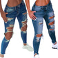 Street Style Sexy Ripped Jeans For Women