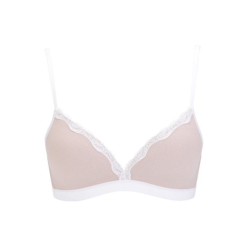 Bra lace triangle cup