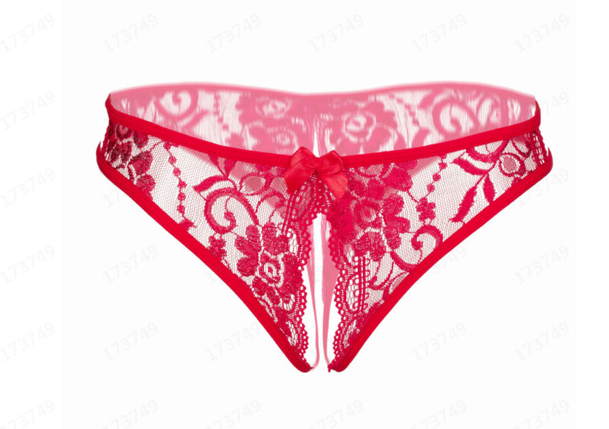 Ladies Fashion Lace Cutout Panties