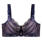 Fashion lace gather bra