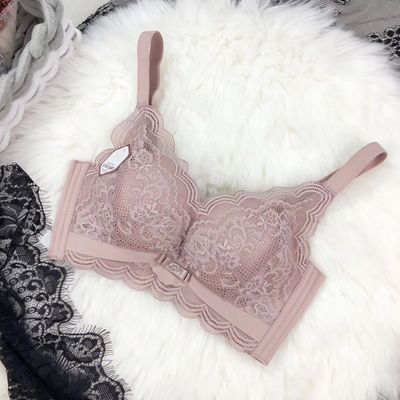 Anti-sag lace bra