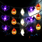 LED Halloween Pumpkin Spider Bat Skull String Light Lamp Home Garden Party Outdoor Halloween Decoration Lantern Light