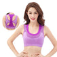 Seamless running sports bra