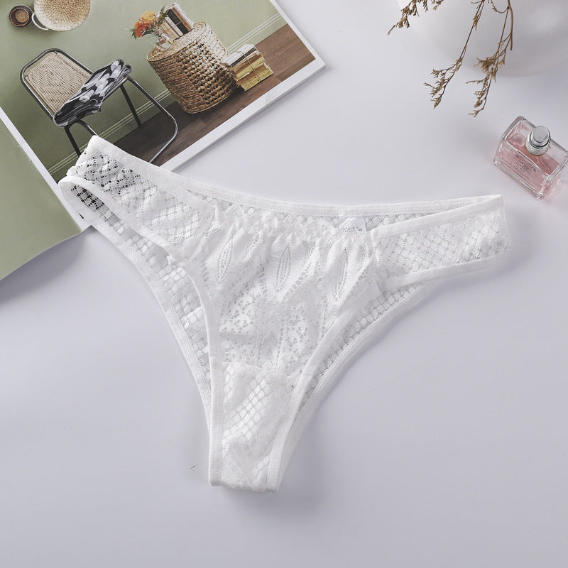 Lace Women's Panties Transparent Cutout