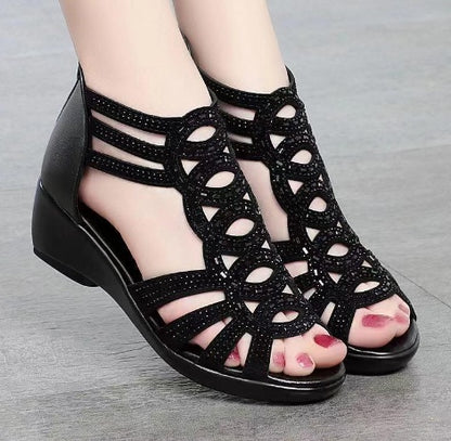 Ladies Soft Sandals Roman Shoes